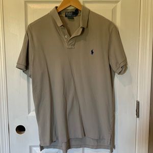 Ralph Lauren Polo (Men's Size Large) (Gray color)
